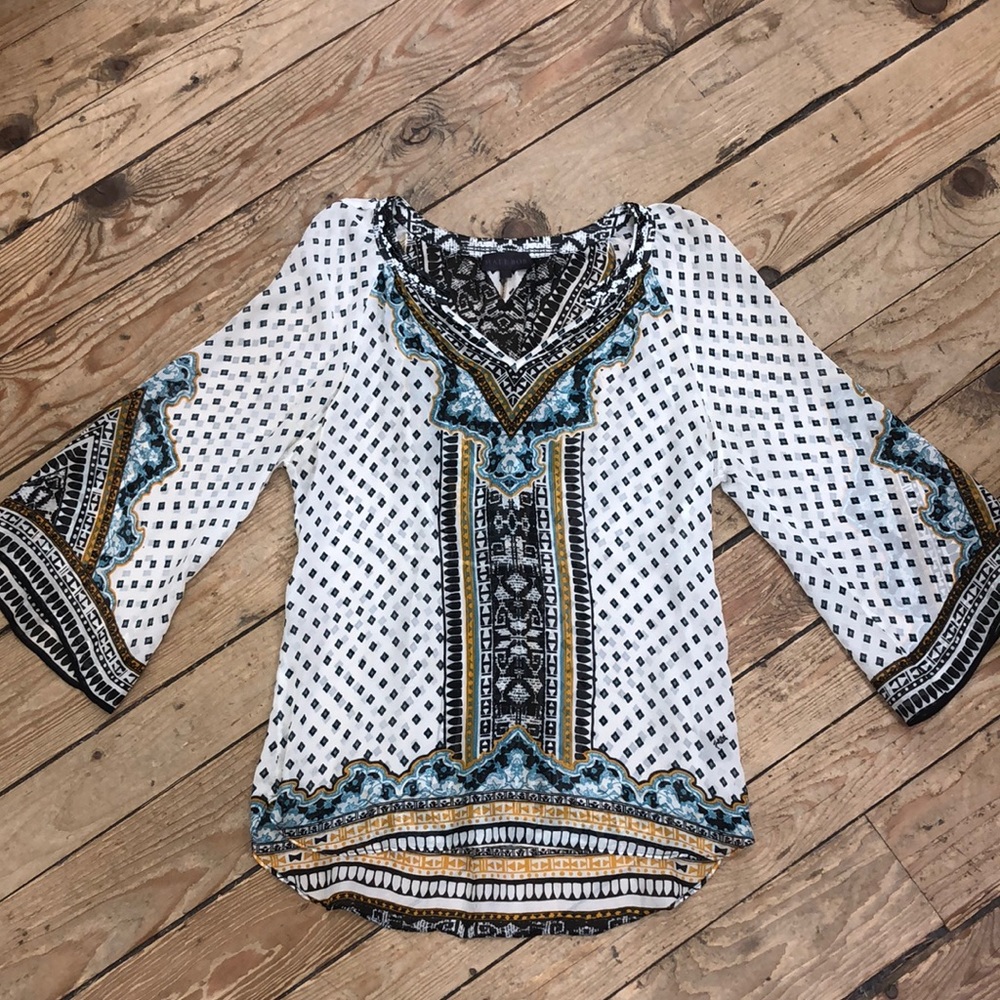 Hale Bob Silk Blouse